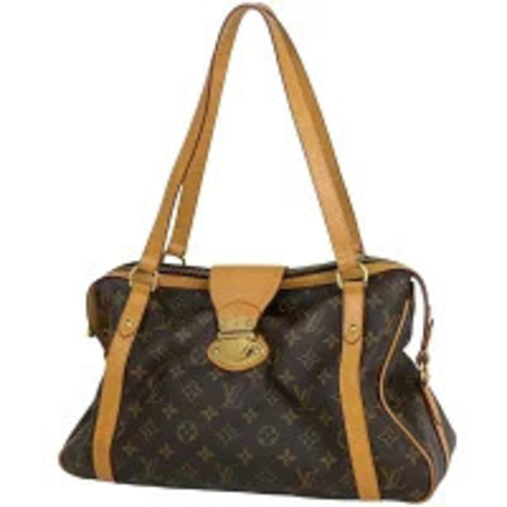 Louis Vuitton Stresa Shoulder Bag Handbag Monogram Brown